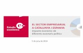 El Sector Empresarial a Catalunya i Espanya Impacte Econòmic de diferents escenaris polítics