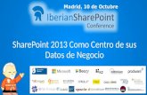 SharePoint 2013 como centro de sus datos de negocio