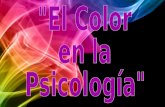 Color en la sicologia