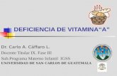 Deficiencia De Vitamina A