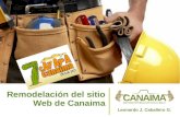 Remodelación del sitio Web de Canaima - VII Cayapa Canaima Falcón