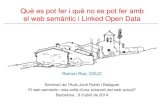 Web semàntic i Linked Open Data