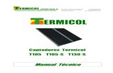 Manual Técnico Colectores Termicol T105, T105-S y T130-S 2002