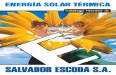 Catálogo Técnico Energía Solar Térmica de Salvador Escoda 2002