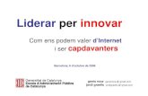 Curs 'Liderar per innovar. Com podem innovar per Internet i ser capdavanters'