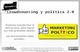 Seminario política 2 0 y Crowdsourcing #marketpoli