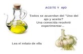 Ajo+Aceite De Oliva= 20 Kilos Menos (Prender Audio)