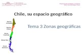 Tema 3 zonas geograficas de chile