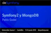Symfony2 y MongoDB - deSymfony 2012