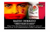 Radio Híbrido_Conferencia en el XII Encuentro Internacional de Educación. Universidad Pedagógica Nacional Campus Teziutlan; Puebla.