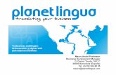 Planet lingua - traducciones para empresas
