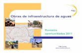 Rumania  - Obras de Infraestructura de aguas