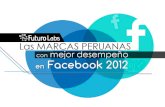 Las marcas peruanas con mejor desempeño   facebook 2012