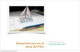 Experiencias de trabajo con TIC en el aula de FOL