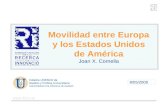 La movilidad entre Europa y los Estados Unidos (Joan Comella)