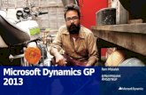 Microsoft Dynamics Gp 2013 Presentacion DHS