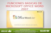 Funciones Básicas de Microsoft Word 2007