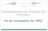 Separaciòn de Panamá de Colombia