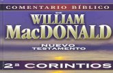 Comentario bíblico de William Mac Donald  Nuevo Testamento 2ª corintios