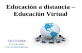 Modulo 1 Educación a Distancia y Educación Virtual