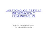 Tecnologia De La Informacion Y Comunicacion