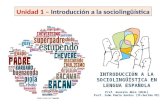 Unidad 1 - Introducción a la sociolingüística