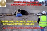 4.DISEÑO GEOTECNICO EN EXCAVACIONES DE TUNELES