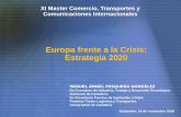 Europa frente a la crisis. estrategia 2020 nov 2010 map