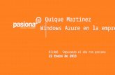 #pasionaTour - Windows Azure en la empresa