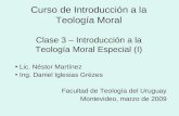 Introducción a la Teología Moral (3)