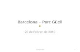 Barcelona – Parc GüEll