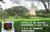 Proyecto de Gestion TICS I.E.D La pradera Subachoque