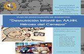 Plan de Investigación - La Desnutrición Infantil en el AA.HH. Héroes de Cenepa - Ventanilla