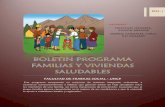 Boletin programa familias y viviendas saludables