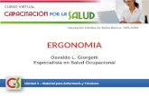 Ergonomia por el Dr. Osvaldo Giorgetti