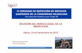MARCO LEGAL DE LA INSPECCIÓN DE SERVICIOS SANITARIOS