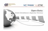 Opendata: Visión estratégica y aspectos técnicos
