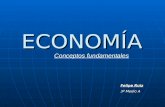 Economía: Conceptos fundamentales