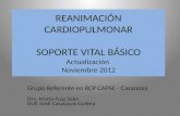 Reanimación Cardiopulmonar (RCP)-Soporte Vital Básico (SVB) Adulto. Nov. 2012