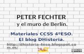 Peter Fechter y el muro de Berlín.