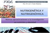 Nutrigenética y nutrigenómica obesidad