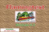 Flamingtext manual
