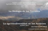 La Biología de las Terrazas: la agrobiodiversidad de los Andenes