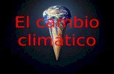 Presentacion del cambio climático