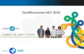 Certificaciones net 2012
