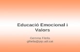 Educacio emocional i valors