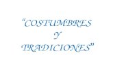 Costumbres y tradiciones Costarricenses