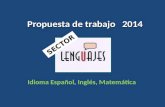 Propuesta 2014 lenguajes final