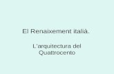 Arquitectura Del Quattrocento Italià