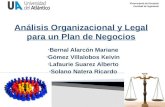Analisis organizacional y legal para un plan de negocios